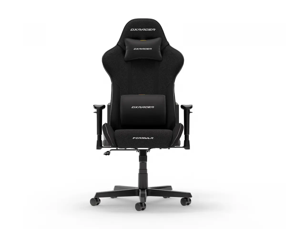 DXRacer FORMULA Gamingstol Svart Stoff L