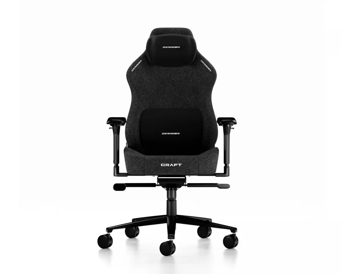 DXRacer CRAFT Gamingstol Svart Stoff L
