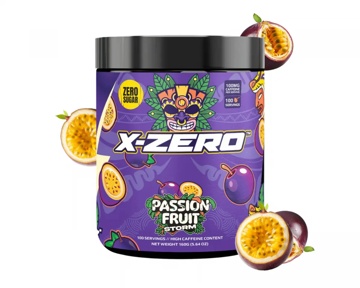 X-Gamer X-Zero Passion Fruit Storm - 100 Porsjoner