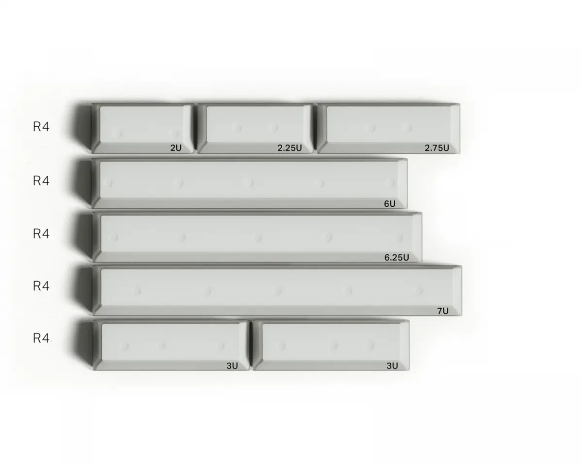 KBDfans PBTfans X-Ray - Spacebar Kit