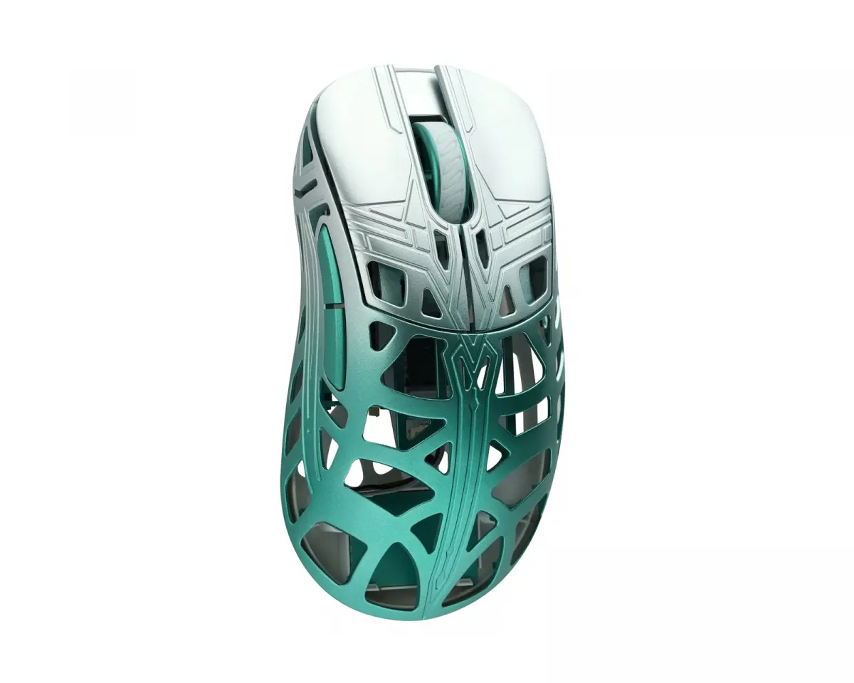 WLMouse Sword X 8K Trådløs Gamingmus - Emerald [Omron Opticals]