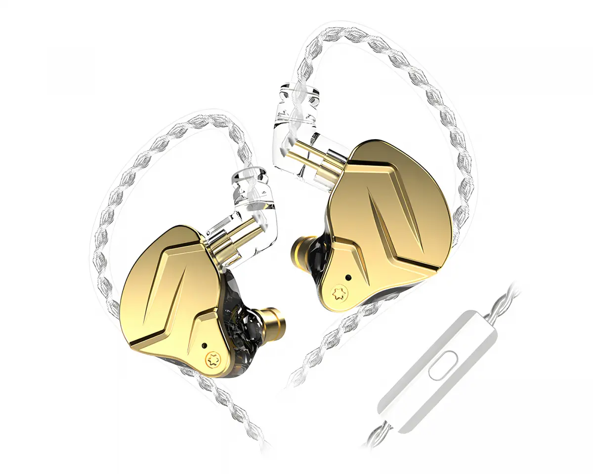 KZ ZSN Pro X IEM Hodetelefoner - Gull