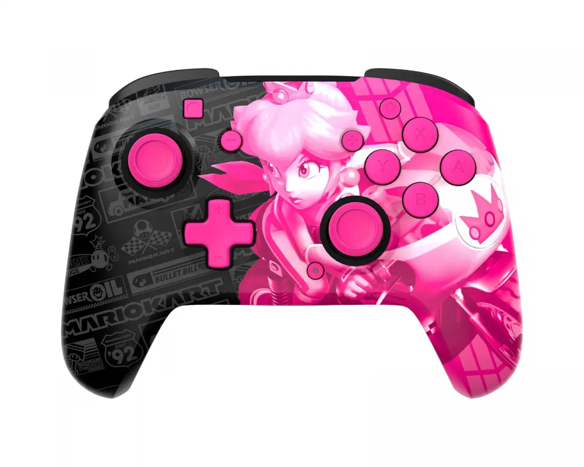 PDP Rematch Trådløs Kontroller GLOW (Nintendo Switch) - Grand Prix Peach