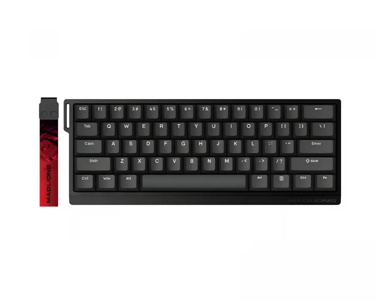 FGG MAD60 HE Flagship Tastatur ANSI [Magnetic Amber Pro] - Svart