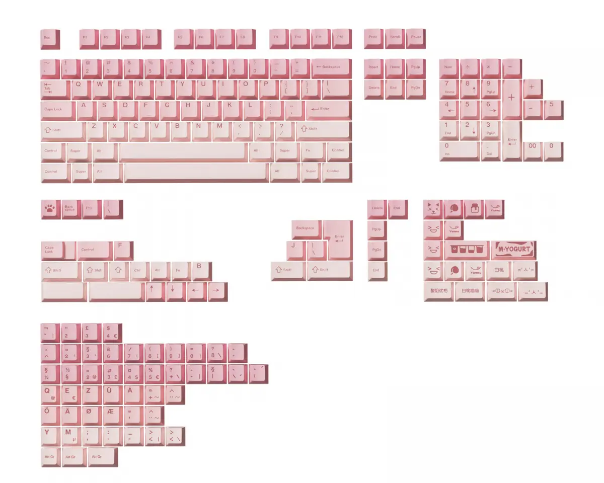 Keyboard Science Mio Yogurt - All in one kit