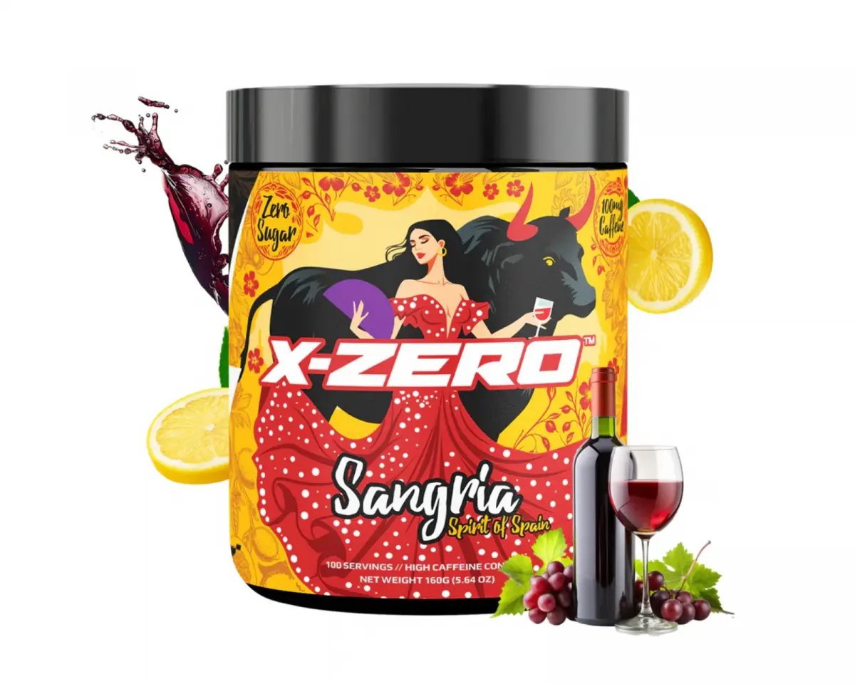 X-Gamer X-Zero Sangria - 100 Porsjoner