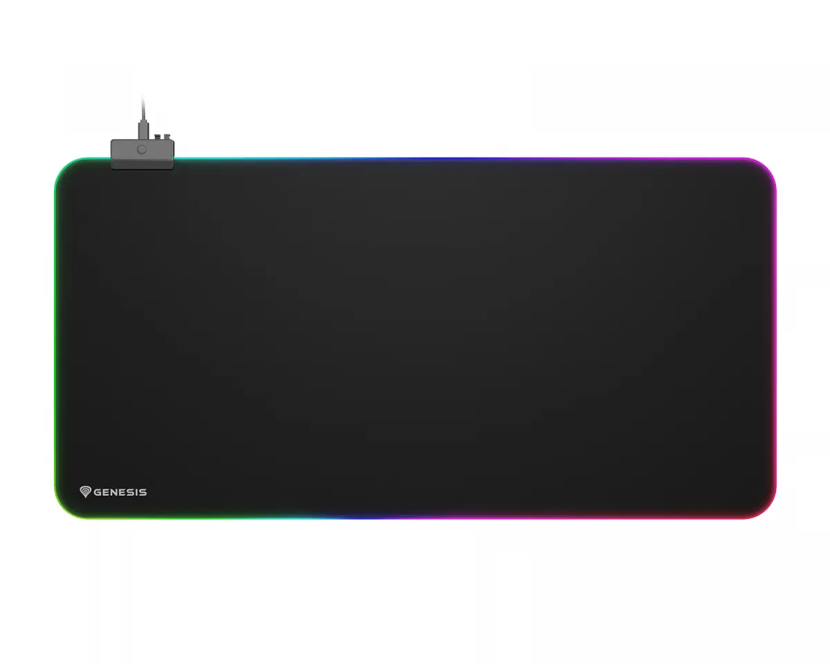 Genesis Boron 500 RGB Musematte - XXL - Svart