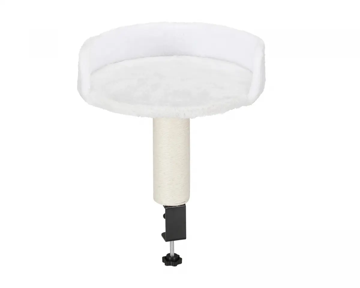 MaxMount Bordmontert Katteseng Medium - Hvit