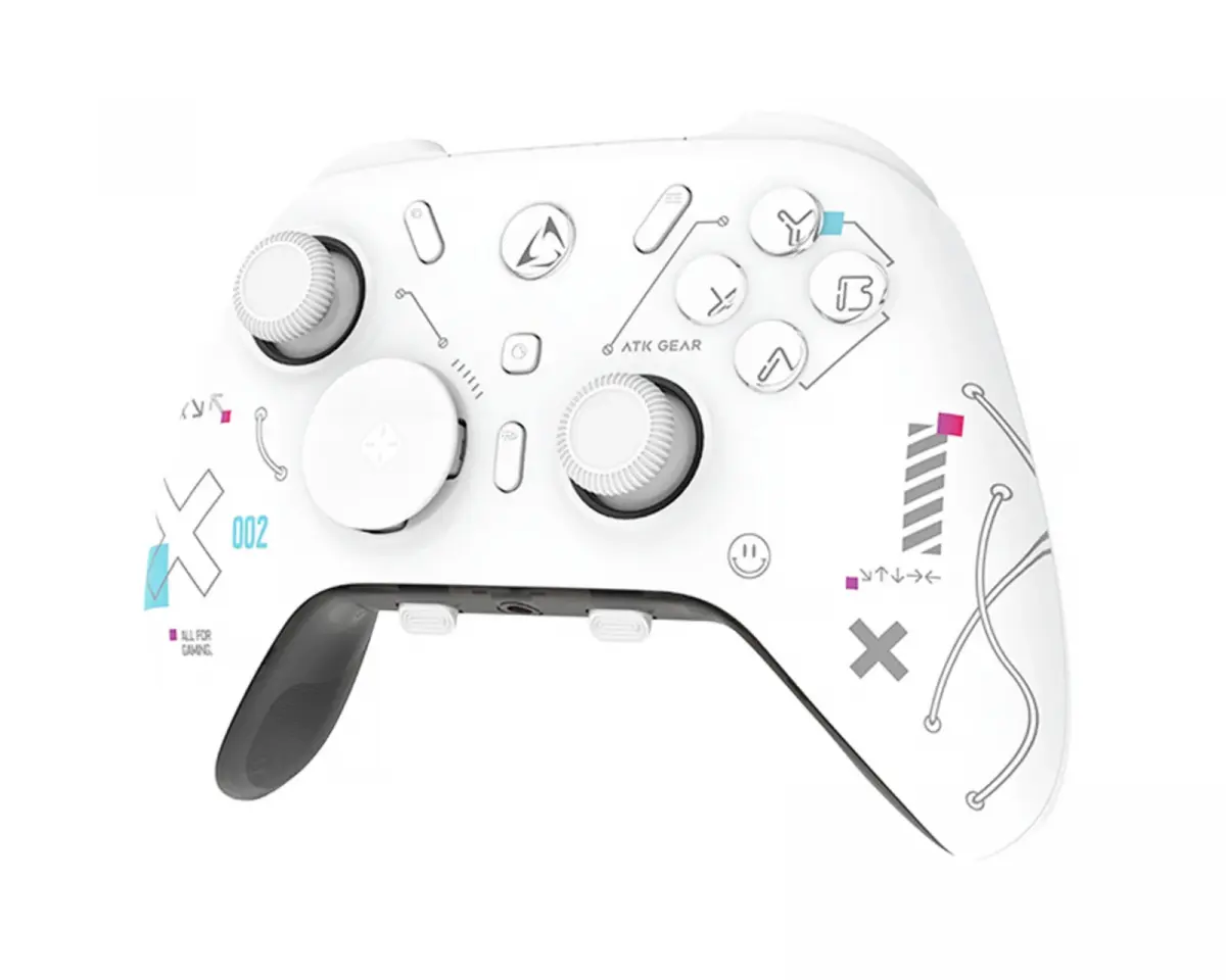 ATK AXE PRO Trådløs Gamingkontroller - Hvit