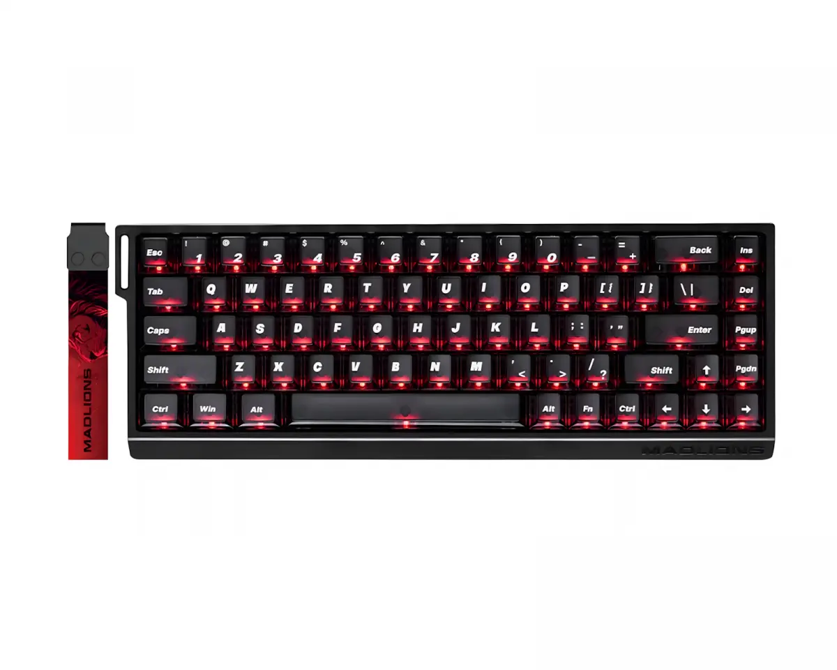 FGG MAD68 Flagship HE V2 ANSI Tastatur [TTC Magneto] - Svart