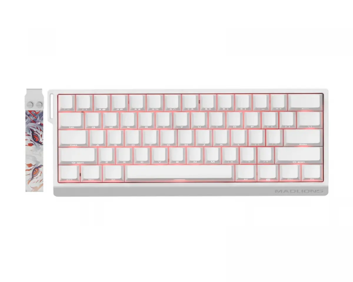 FGG MAD60 ANSI RGB Tastatur [Magnetic Amber Pro] – Hvit