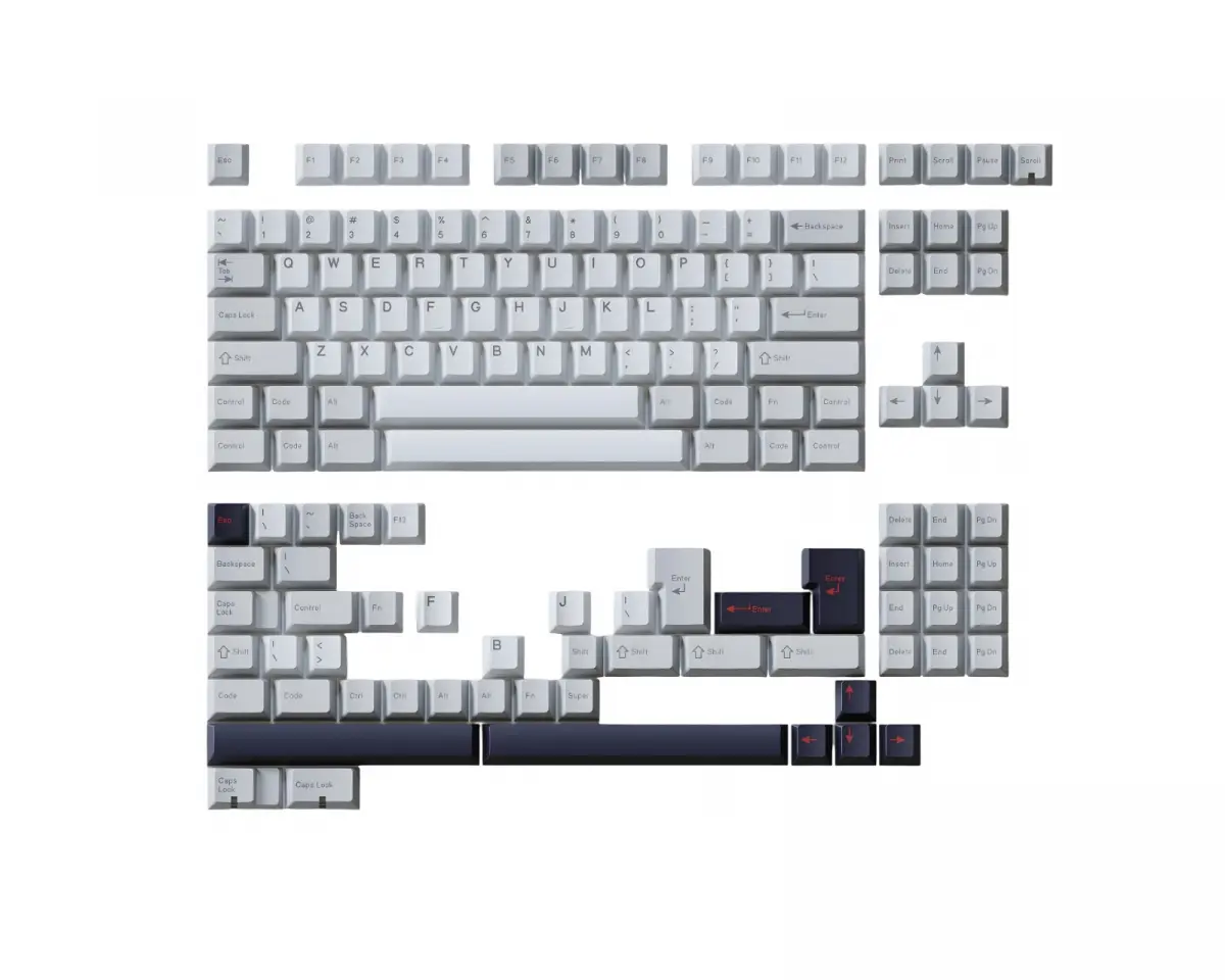 KBDfans PBTfans Lucy R2 - Base kit