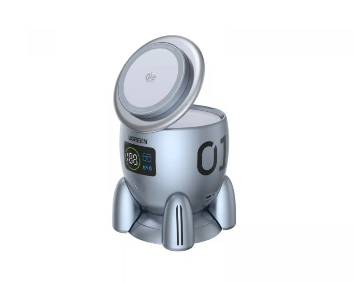 UGREEN MagFlow Qi2.2 25W 10000mAh Rocket Power Bank