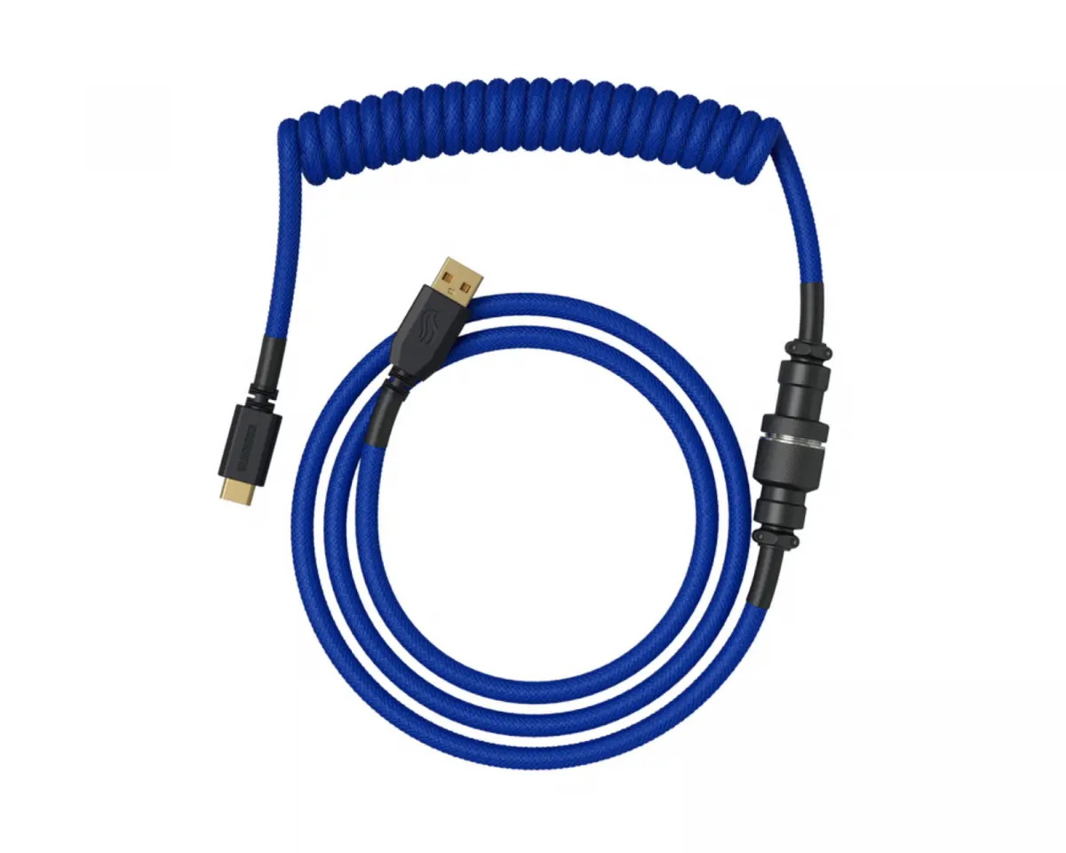 Glorious Coil Cable - Cobalt Blue