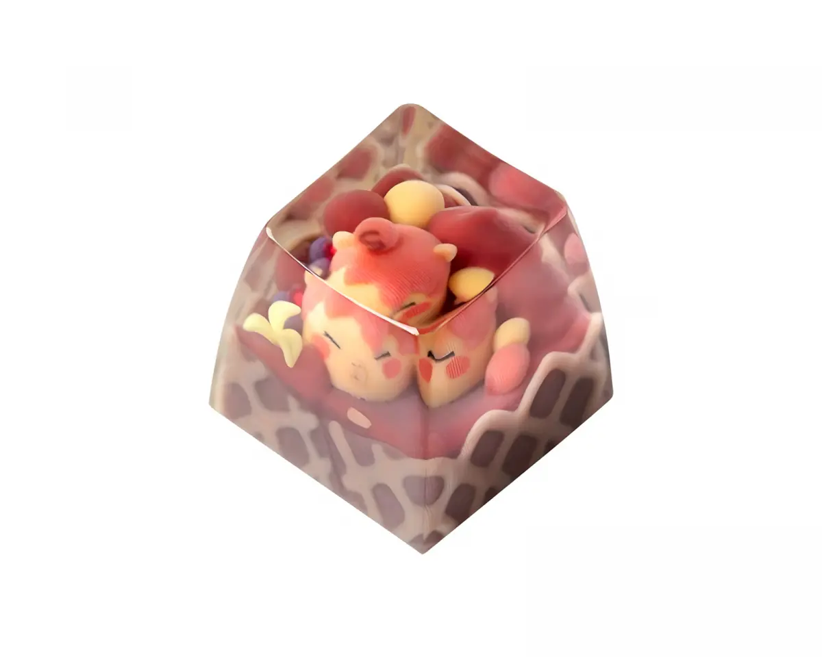 Keymoji Animal Ice Cream - Chocolate