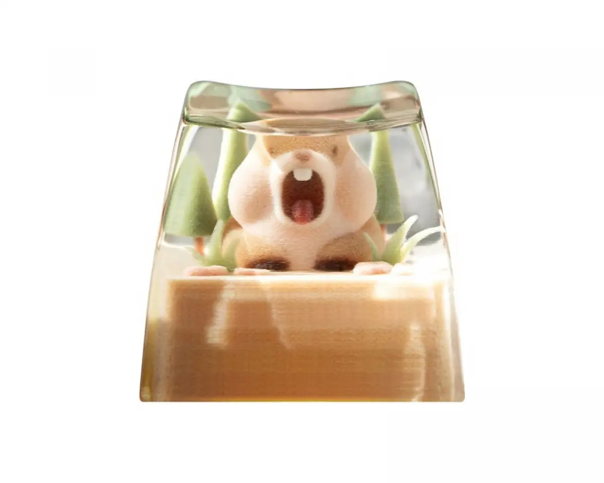 Keymoji Screaming Marmot