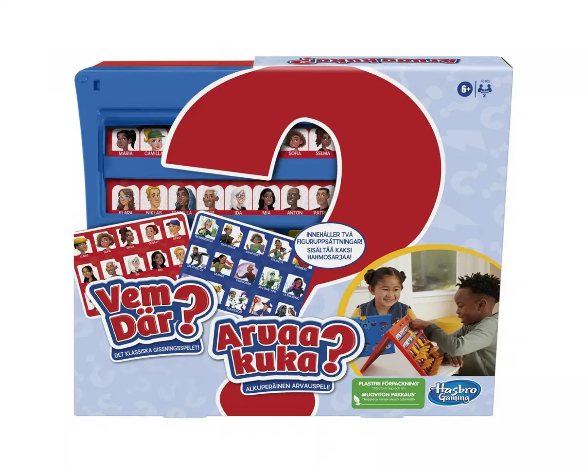 Hasbro Guess Who? - Brettspill (SE/FI)