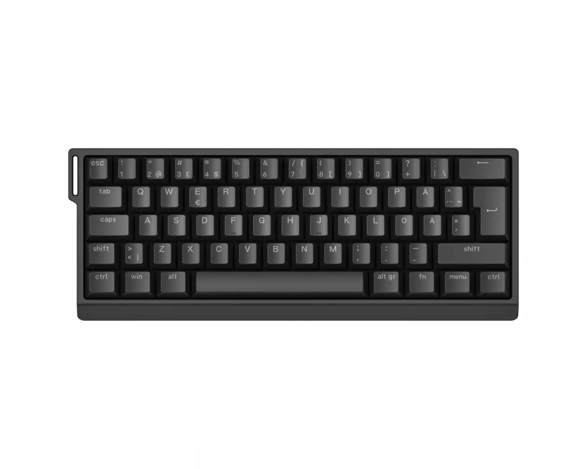 FGG MAD60 HE RGB ISO Tastatur [Magnetic Amber Pro] – Svart