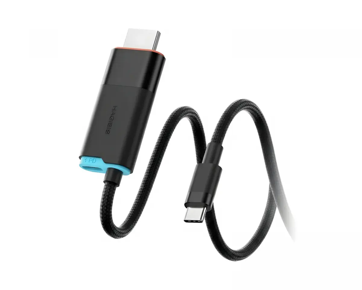 Hagibis 4K USB-C til HDMI-kabel for Nintendo Switch 1/2