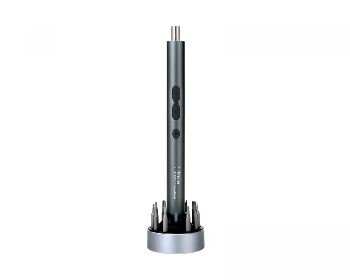 MaxMount Elektrisk Presisjonsskrutrekker – Sett med 24 Bits & Ladestasjon