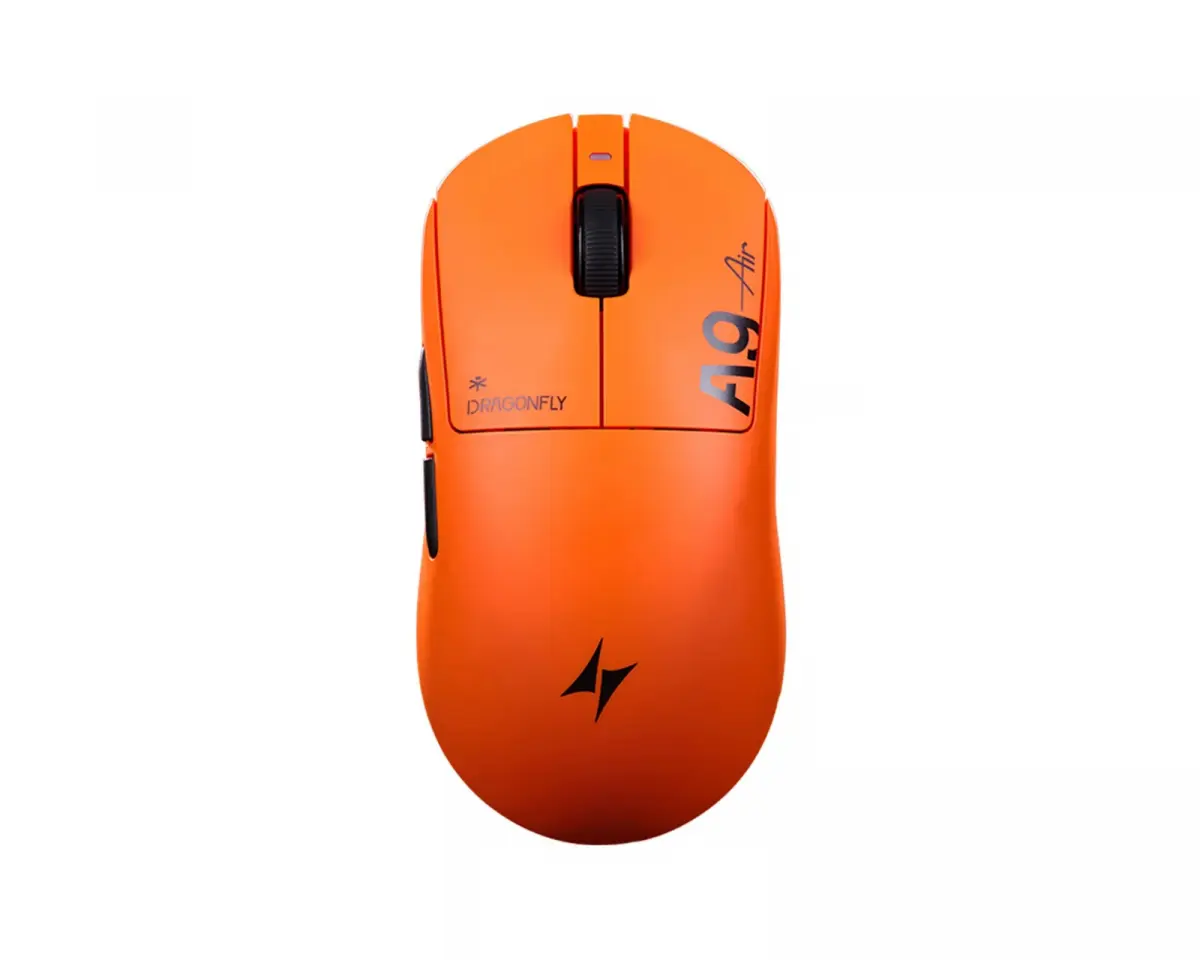 ATK A9 Air Trådløs Gaming Mus - Oransje
