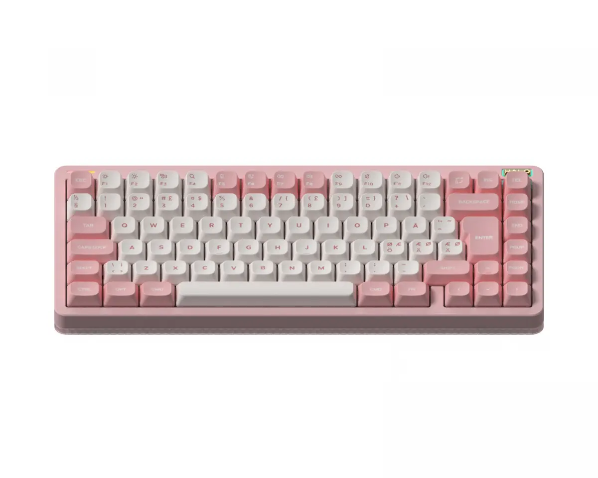 NuPhy Halo75 V2 Trådløst Tastatur – Sakura Fizz [Raspberry Switch]