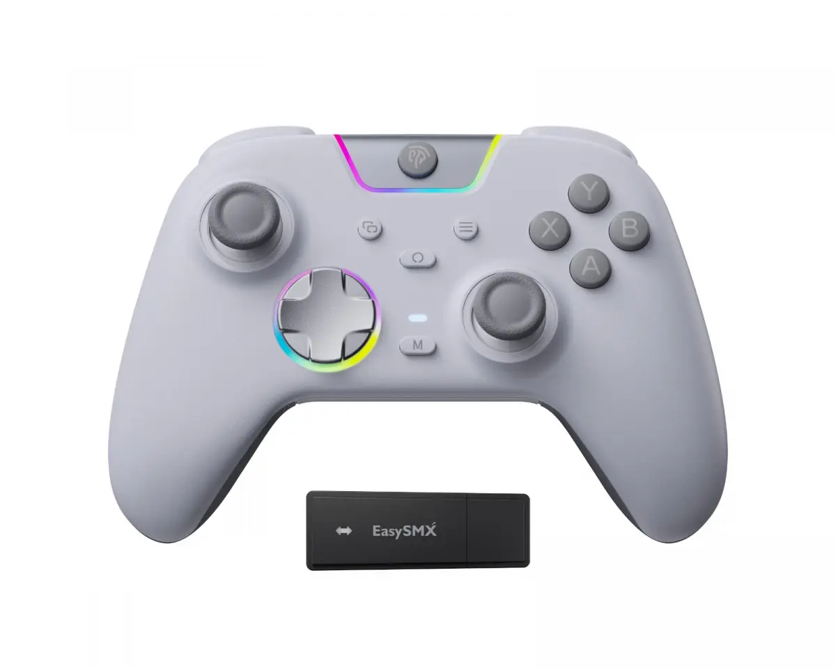 EasySMX X05 Pro Trådløs Kontroller PC/Switch - Hvit