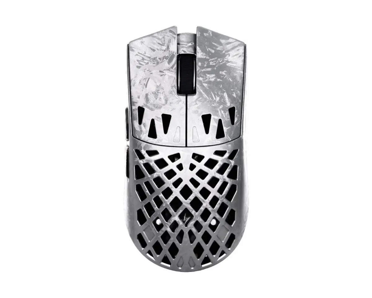 ATK Ghost Extreme Carbon Fiber Trådløs Gaming Mus - Sølv
