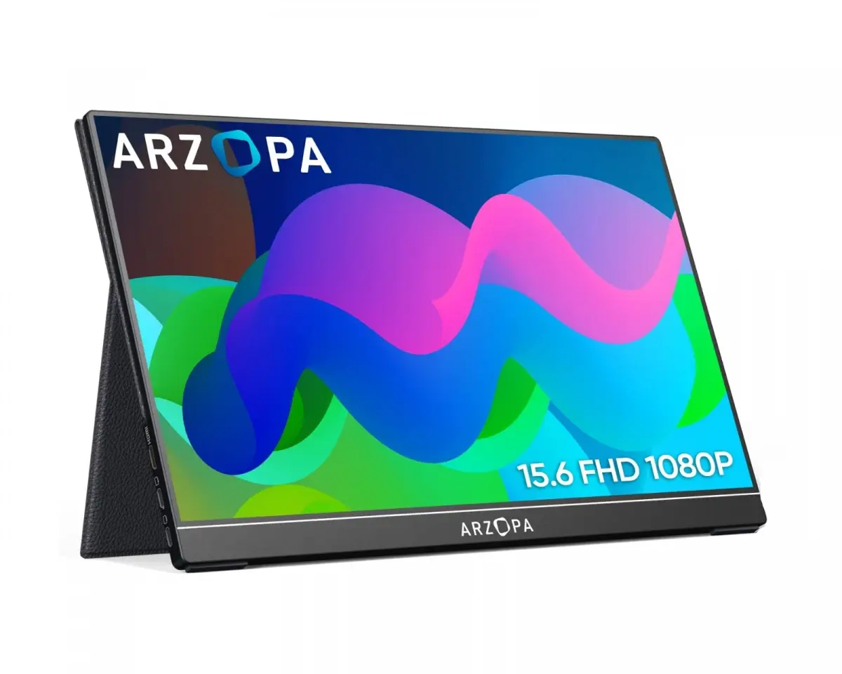 Arzopa A1 Gamut 15.6" HD Bærbar Skjerm - Sort