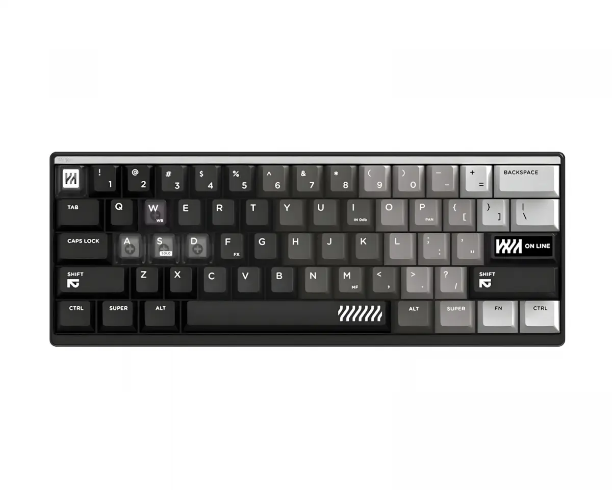 Luminkey Magger60 HE Ultra - Anodisert Svart