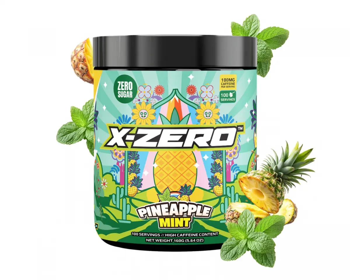 X-Gamer Pineapple & Mint - 100 porsjoner