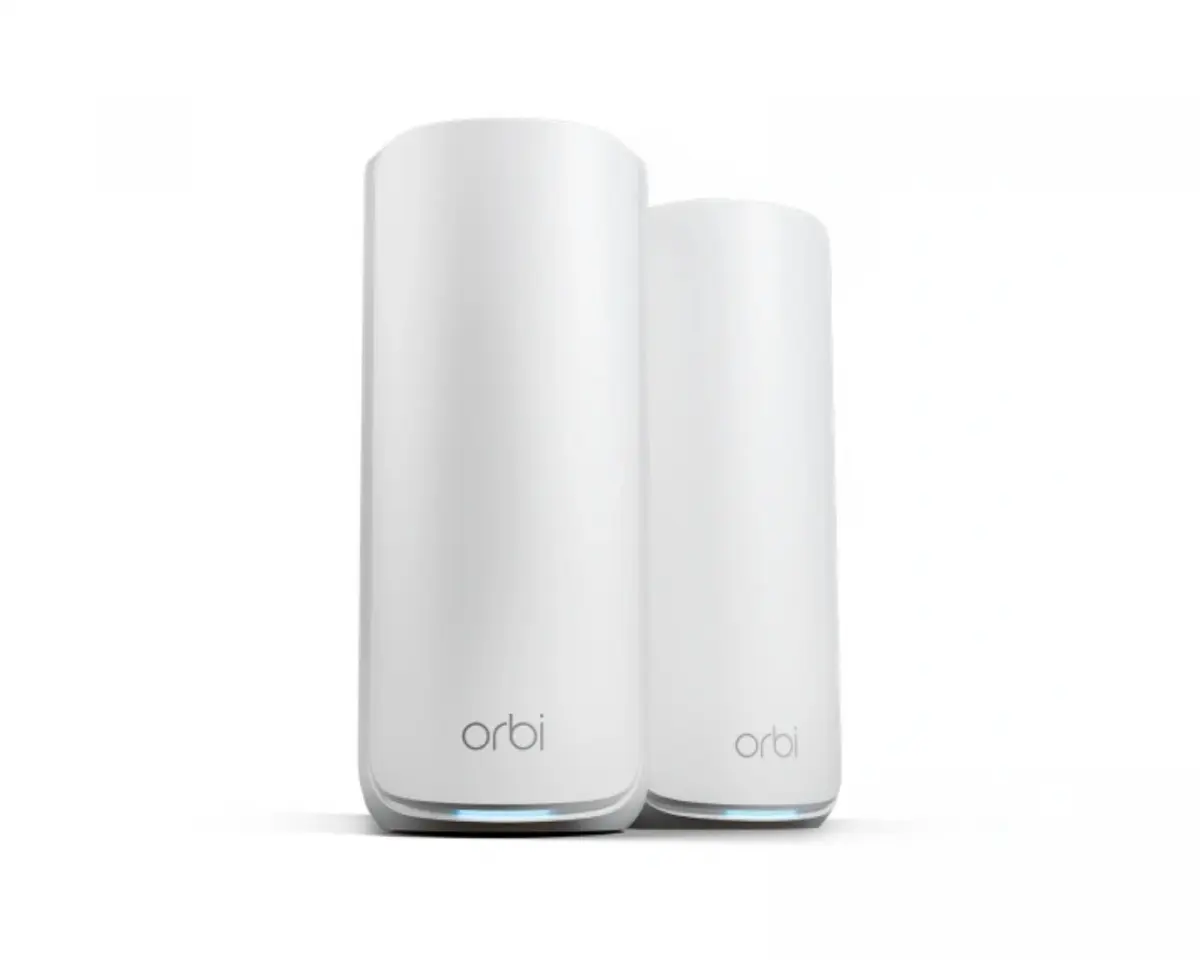 Netgear Orbi 870 Series Tri-Band WiFi 7 Mesh 2-Pack - Hvit