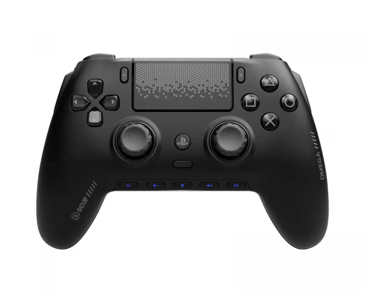 Scuf Omega Trådløs TMR Kontroller for PS5 og PC – Svart