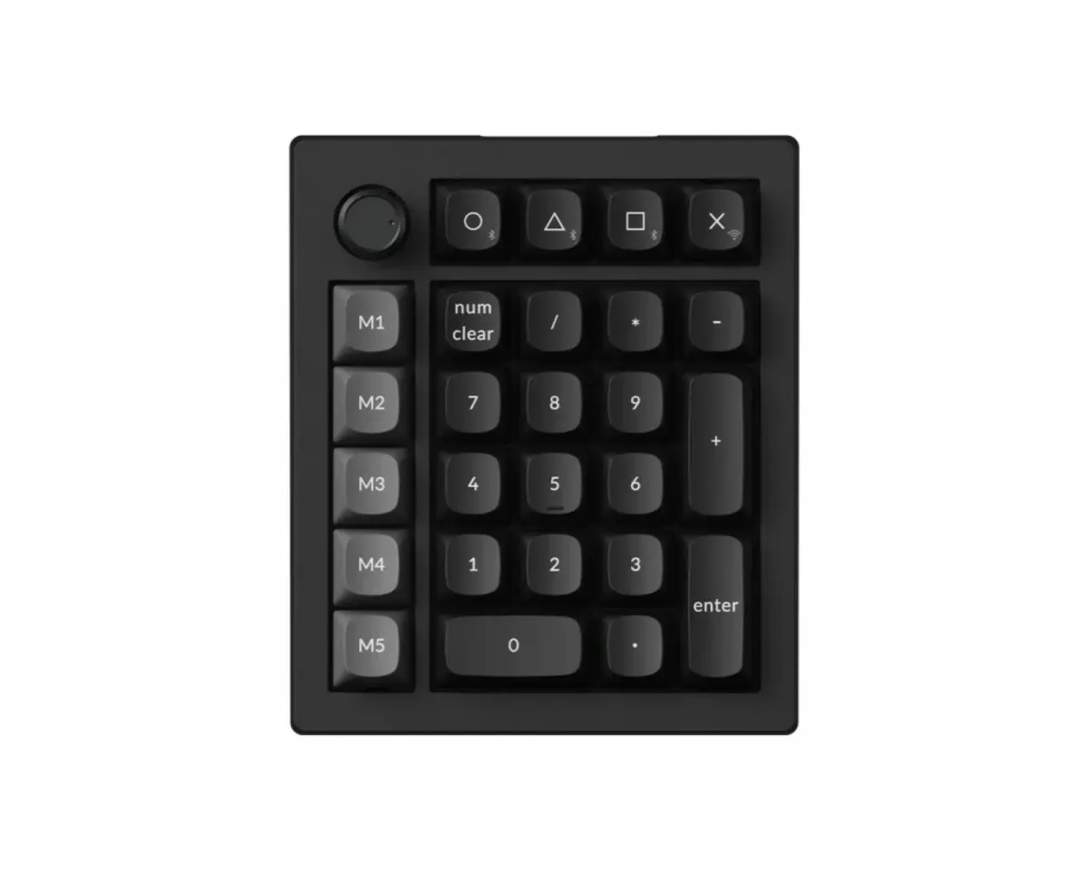 Keychron V0 Ultra 8K Trådløs Numpad [Silk POM Banana]