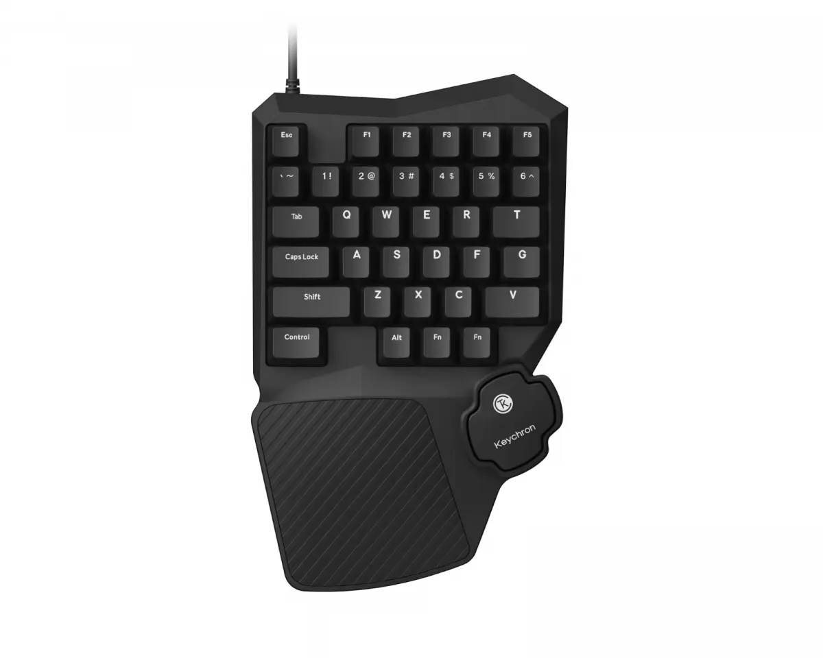 Keychron C0 HE One Handed Gamingtastatur [Ultra-Fast Lime Magnetic]