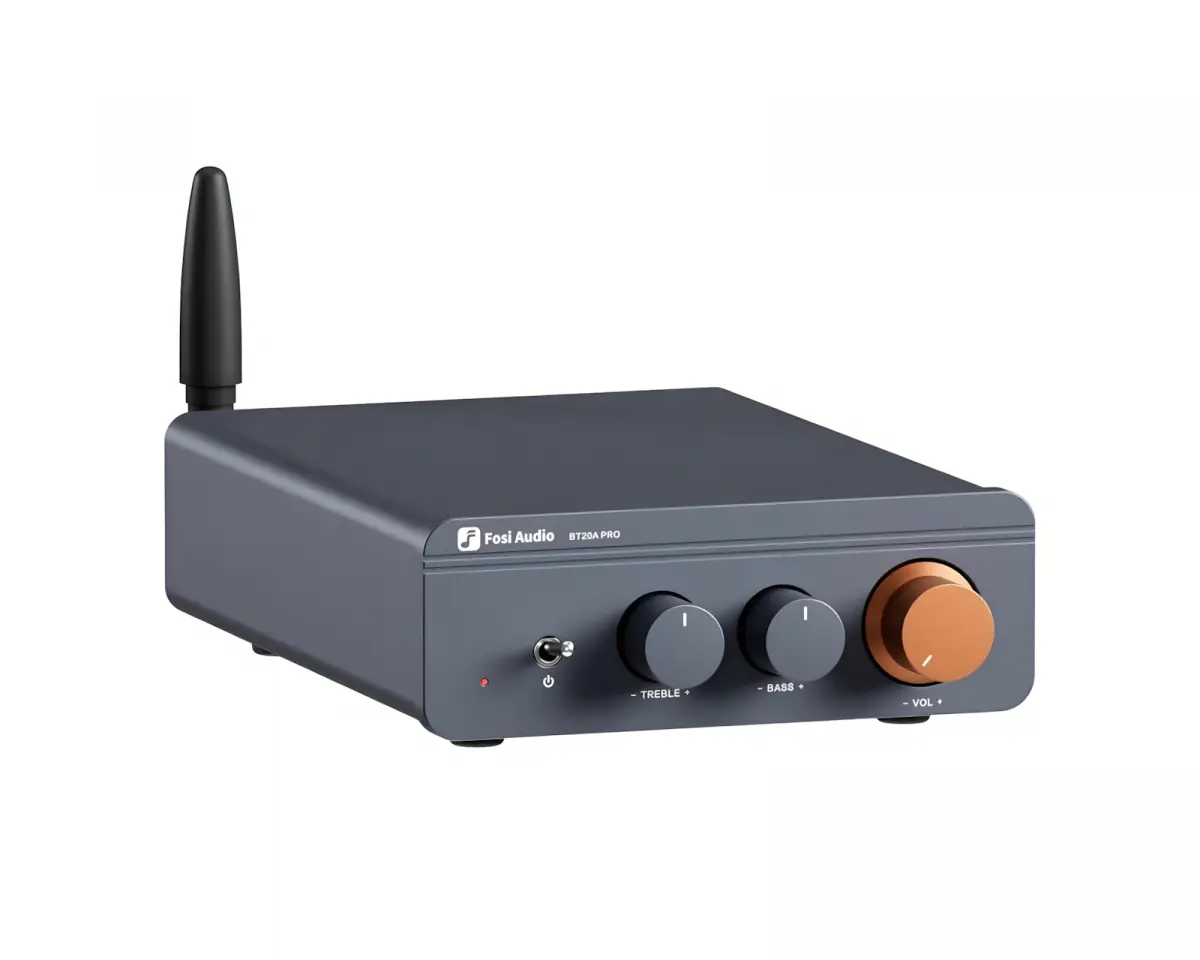 Fosi Audio BT20A Pro 48V - Stereo Effektforsterker