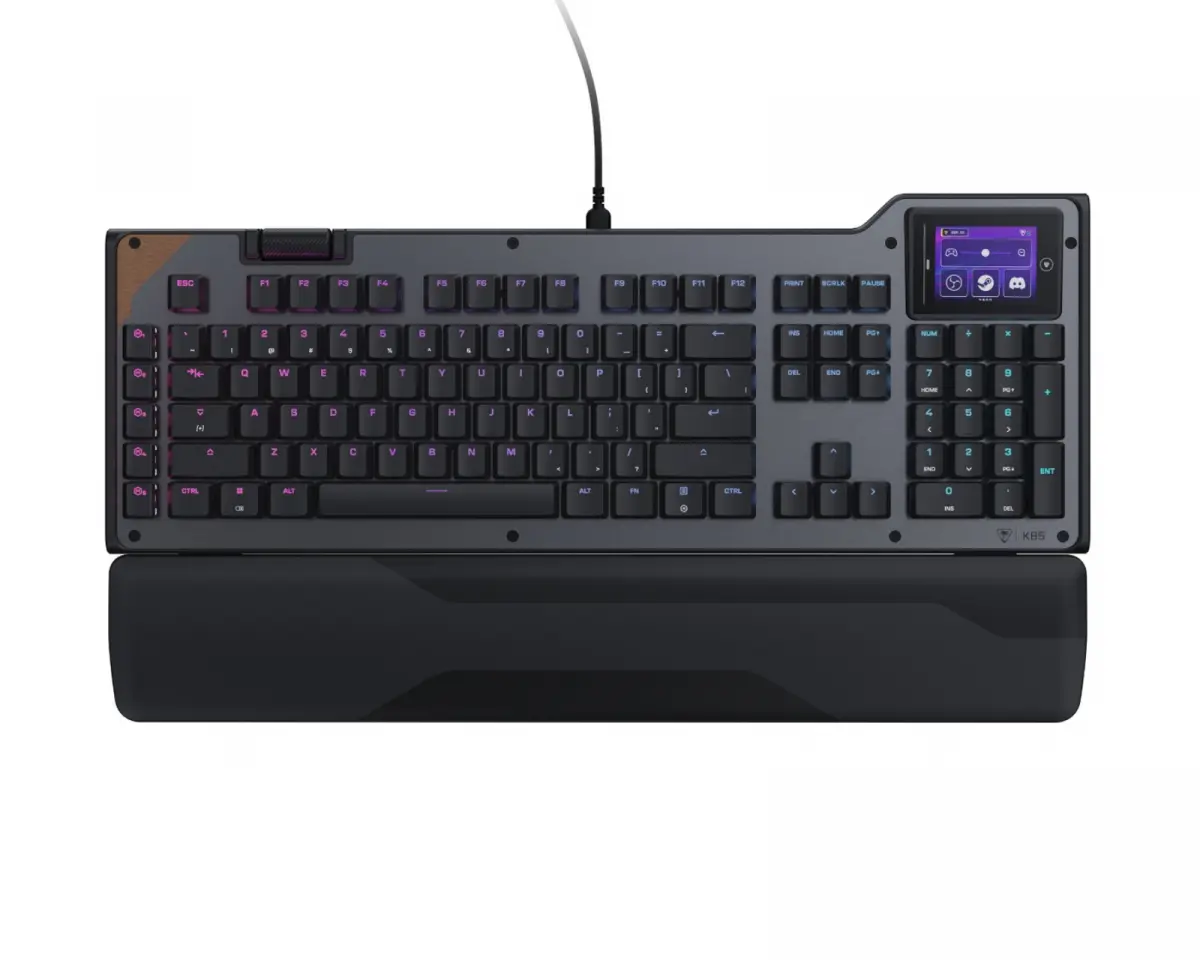 Turtle Beach Command KB5 Kablet Gamingtastatur - Svart