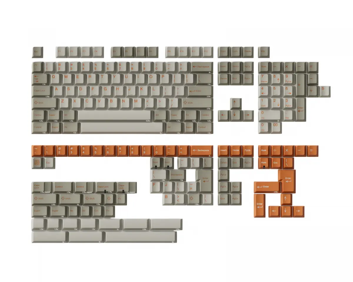 KBDfans PBTfans Antelope Canyon - Base kit