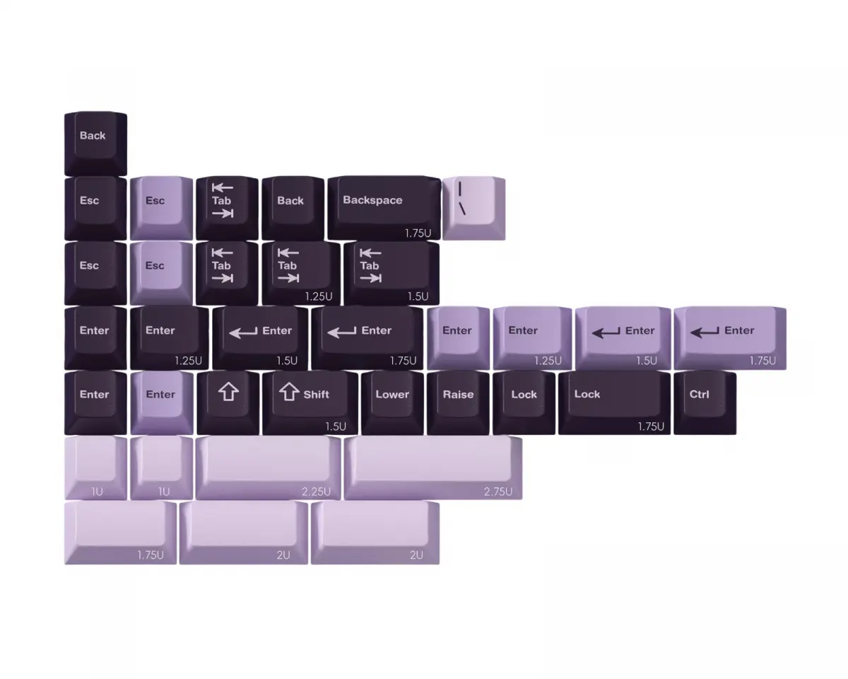 KBDfans PBTfans Astraeus - 40s kit
