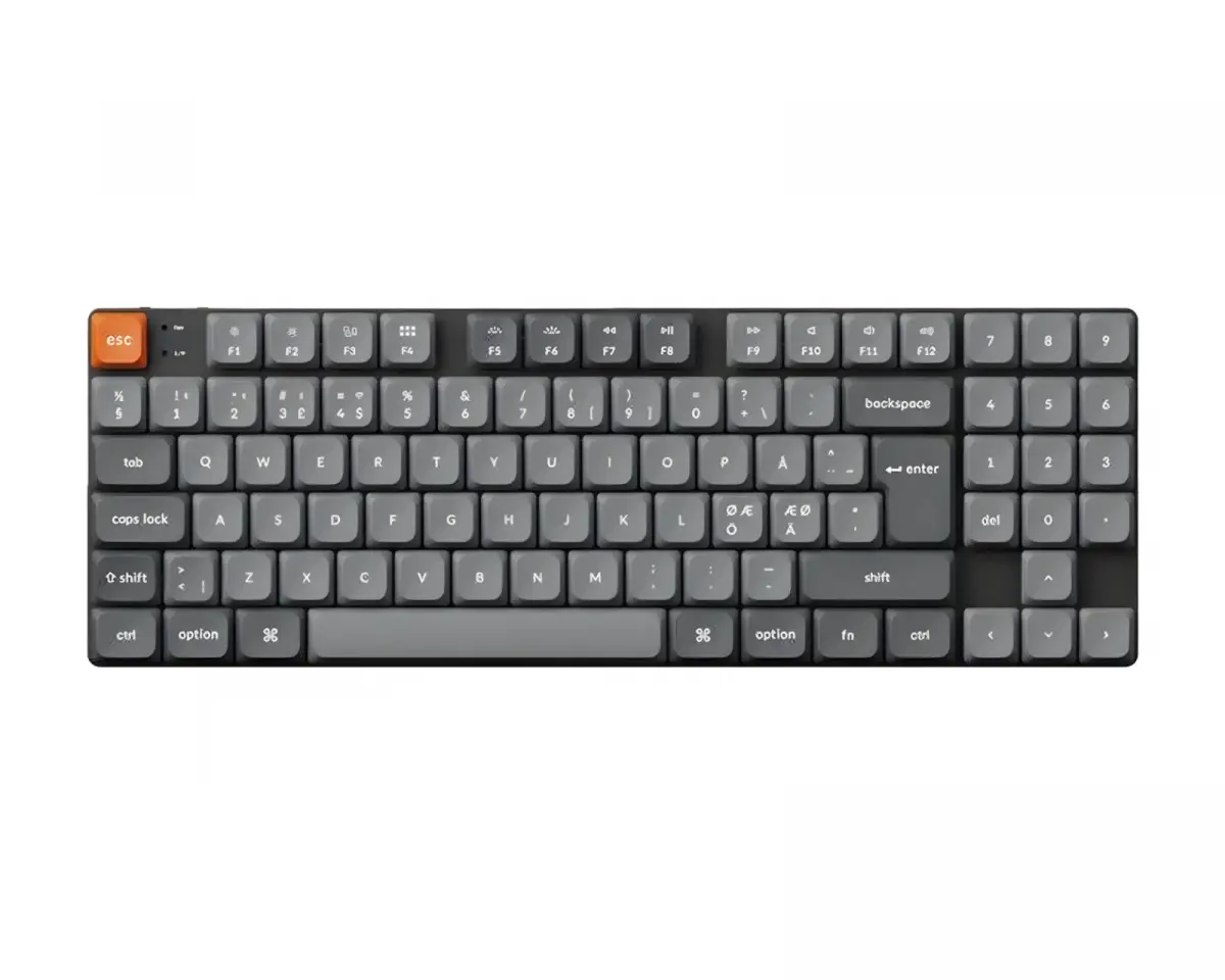 Keychron K13 MAX QMK/VIA Trådløst tastatur [Gateron Red]