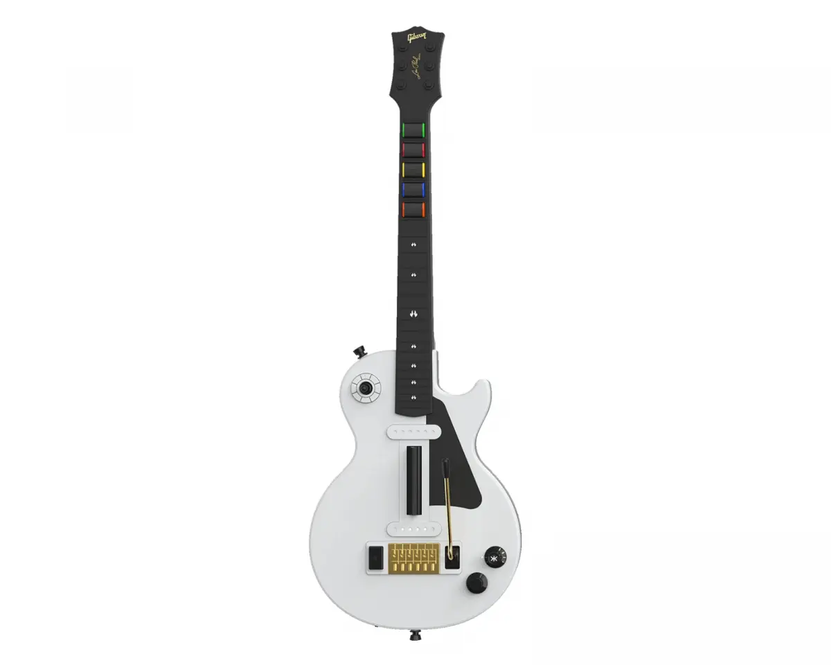 CRKD Gibson Les Paul Guitar Controller - Alpine White Pro Edition