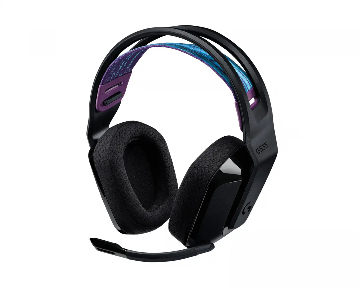 Logitech G535 Lightspeed Trådløs Gaming Headset - Svart (DEMO)