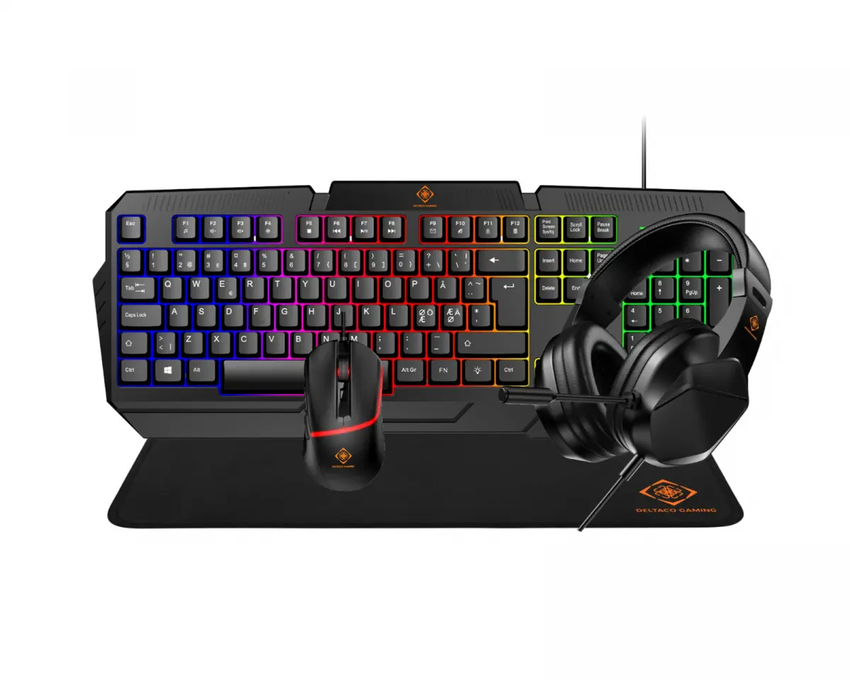 Deltaco Gaming 4-i-1 Gaming Bundle (DEMO)