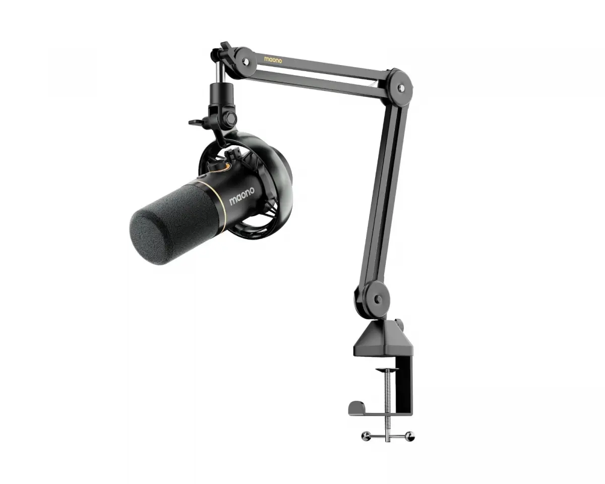 Maono PD200WS - Trådløs Mikrofon med Mikrofonarm - Svart (DEMO)