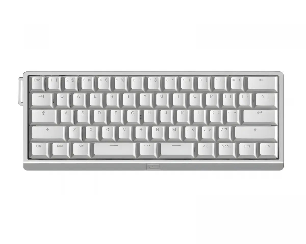 Wooting 60HE v2 - ISO - Non-Split - Aluminum - Gamingtastatur