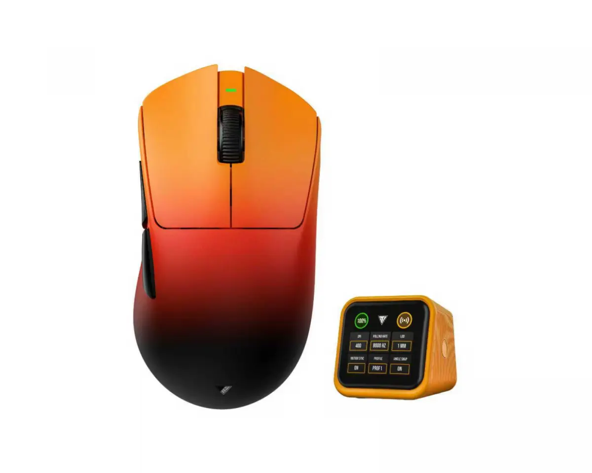Teevolution Rapid Sync 8K Dongle + Terra Pro Trådløs Gamingmus - Inferno