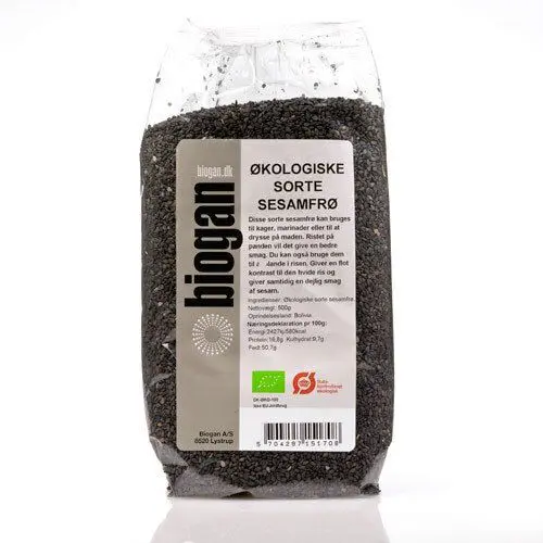 Biogan Sesamfrø sorte Ø - 500 g