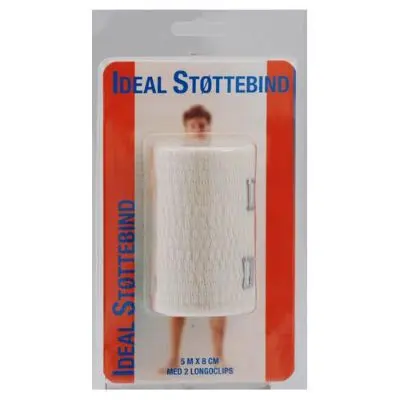 Jasper Ideal Støttebandasje 5 m x 8 cm