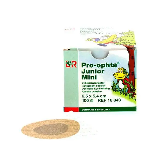 Pro-Ophta jr. mini øyelapp - 100 stk