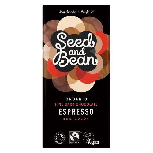 Mørk Sjokolade 58% Kaffe Espresso Ø - 85 gr